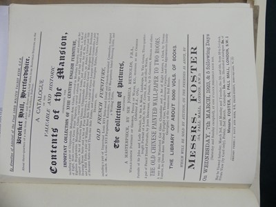 Lot 2032 - A collection of auction catalogues to include...