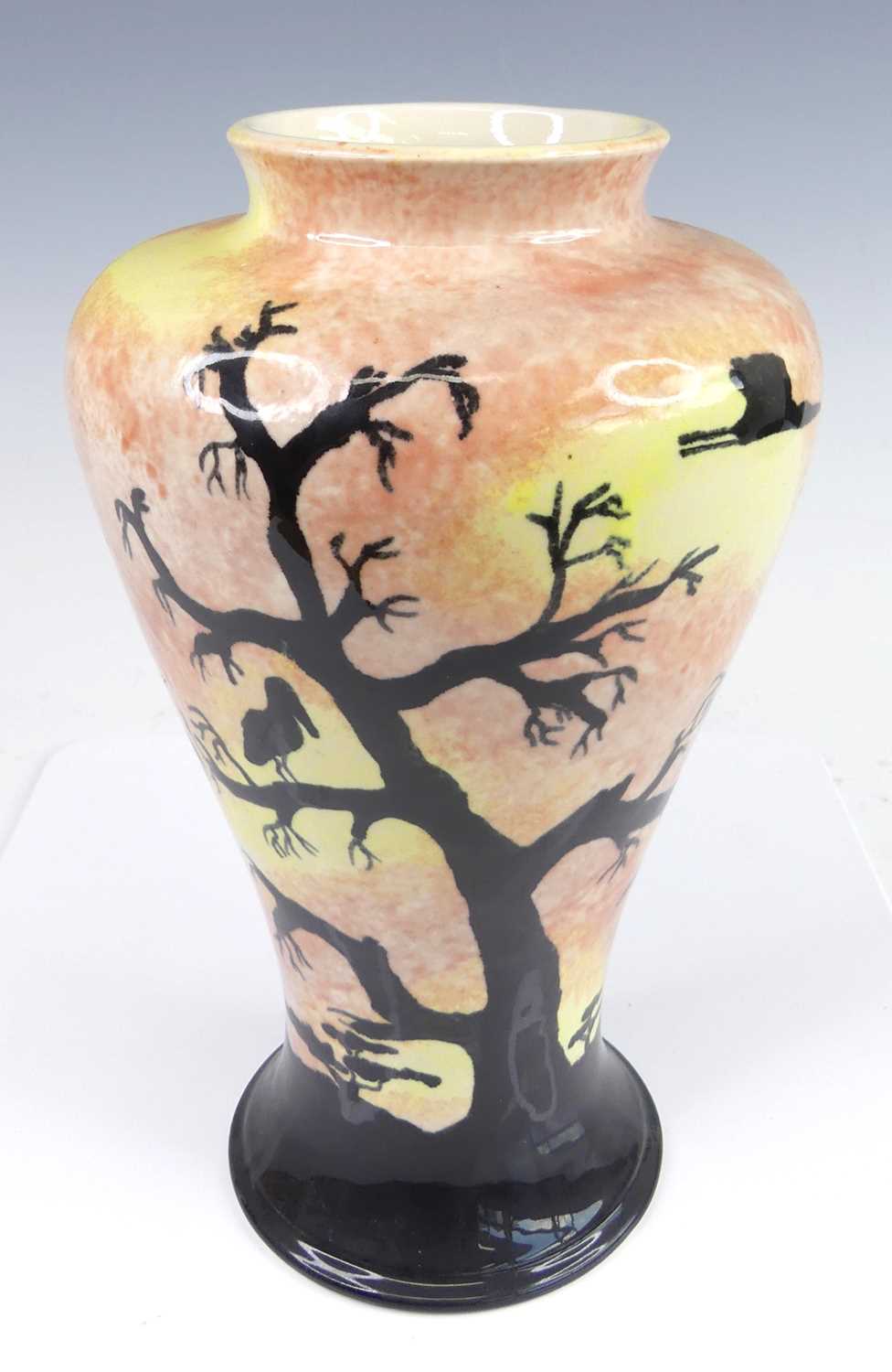 Lot 57 - A Cobridge 'African Sunrise' pattern stoneware...