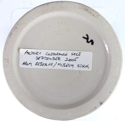 Lot 57 - A Cobridge 'African Sunrise' pattern stoneware...