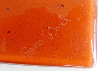 Lot 83 - Emma Wood (contemporary) - a large abstract...