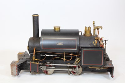 Lot 23 - 5 inch gauge live steam Bagnall 0-4-0ST saddle...