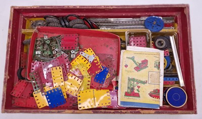 Lot 620 - A large quantity of playworn Meccano, mostly...
