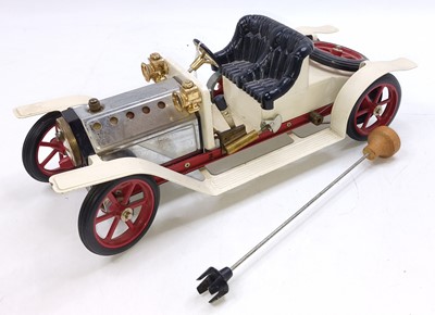 Lot 9 - Mamod SA1 steam roadster of usual...