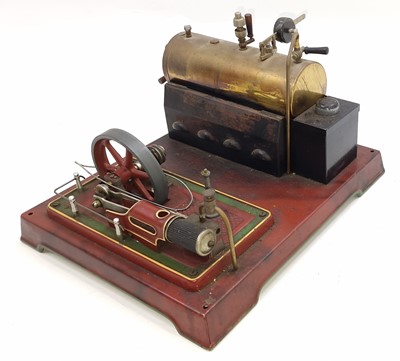 Lot 20 - Bing stationary steam plant, comprising a...