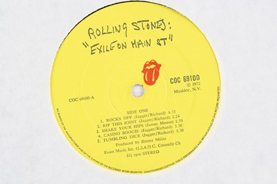 Lot 1006 - The Rolling Stones - Exile On Main Street,...