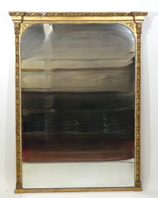 Lot 2521 - A mid-19th century gilt composition overmantel...