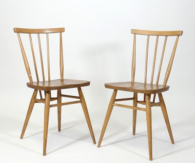 Lot 419 - A pair of 1960s Ercol Model '391' blond elm...