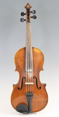 Lot 1390 - An early 20th century Continental violin,...