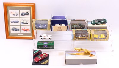 Lot 2009 - Collection of mixed Jaguar related 1/43rd...