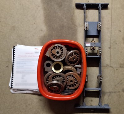 Lot 28 - Collection of Simplex 0-6-0 live steam...