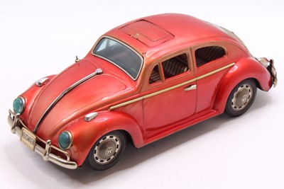 Lot 853 - Bandai large scale tinplate and friction drive...