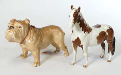 Lot 144 - A Sylvac Bulldog, model no. 16, togther with a...