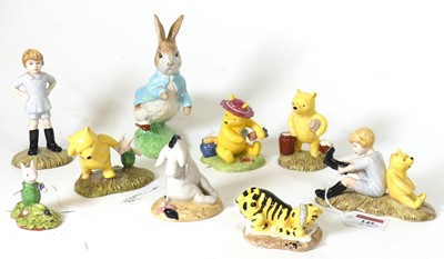 Lot 145 - Royal Doulton The Winnie the Pooh Collection,...
