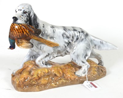 Lot 134 - A Royal Doulton figure of an English Setter...