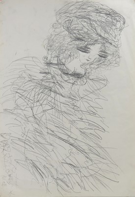 Lot 322 - Nigel Kingsbury (1949-2016) - Lady in a hat,...