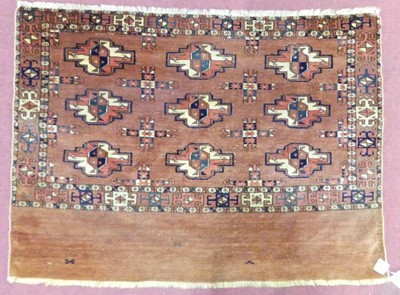 Lot 1189 - A Persian woollen Tekke bagface, 78 x 107cm
