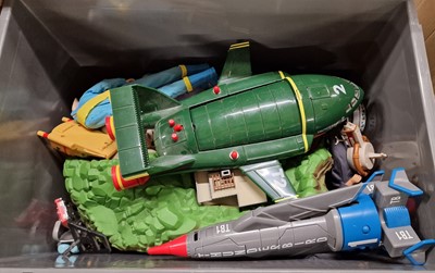 Lot 1523 - A Thunderbirds Tracy Island electronic playset,...