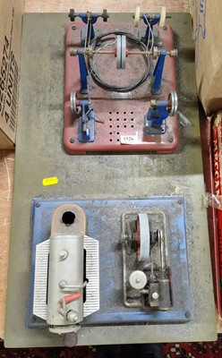 Lot 1526 - A Wilesco miniature marine steam engine,...