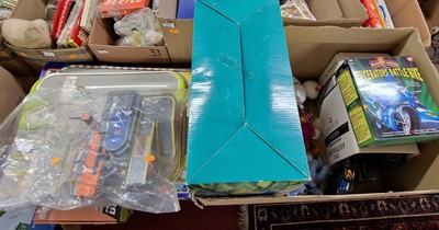 Lot 1527 - A collection of interactive toys and board...