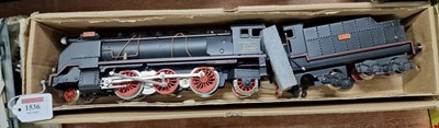 Lot 1536 - A Paya 2-6-2 loco No. 1101 and 8-wheel tender,...