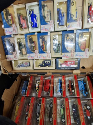 Lot 1556 - Four trays of Lledo and Matchbox Models of...