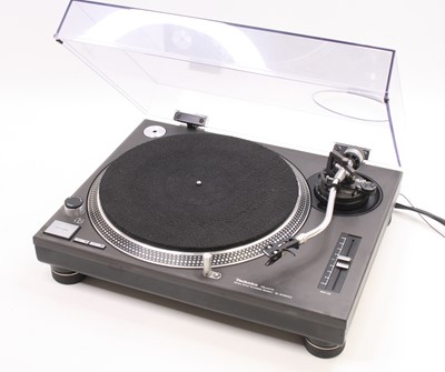 Lot 1444 - A Technics Quartz SL-1210 MK2 Direct Drive...