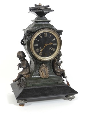 Lot 35 - A late 19th / early 20th century painted...