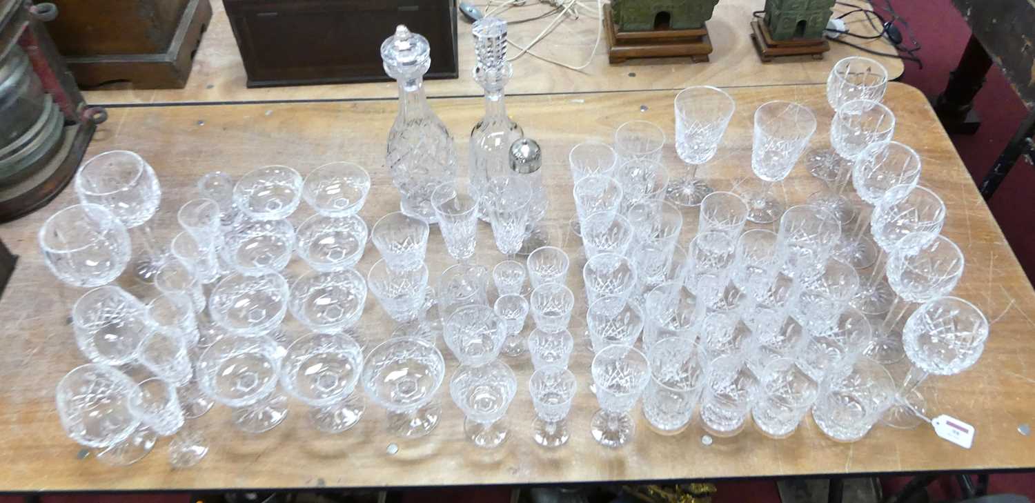 Lot 98 - A suite of Waterford Lismore pattern crystal,...