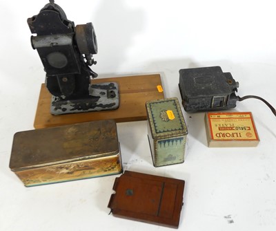 Lot 106 - A Pathe Baby cine-projector, circa 1900,...