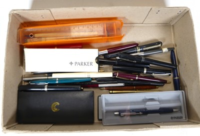 Lot 240 - A collection of pens, to include a Kaweco...