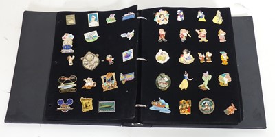 Lot 263 - A collection of Disney trading pin badges, to...