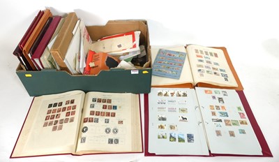 Lot 257 - A collection of Great British and World stamps,...