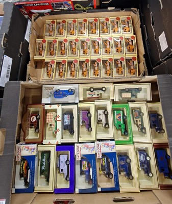 Lot 1555 - 2 Trays containing Lledo Days Gone boxed...