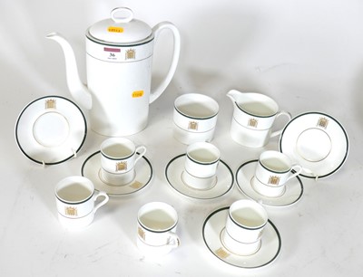 Lot 36 - A Wedgwood coffee set, decorated with the...