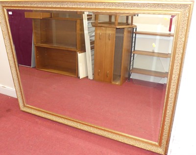 Lot 1203 - A large contemporary floral gilt framed...