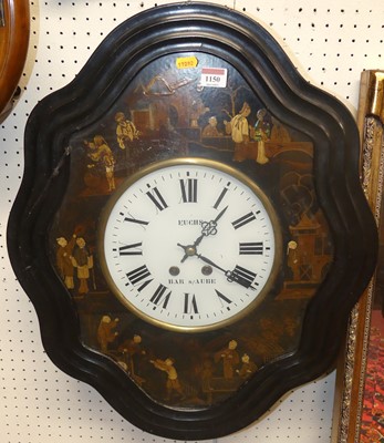 Lot 1150 - A late 19th century provincial French ebonised...