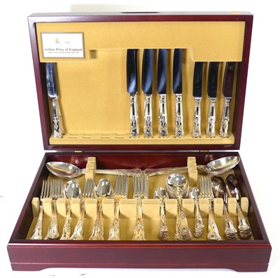 Lot 152 - An Arthur Price silver plated canteen of...