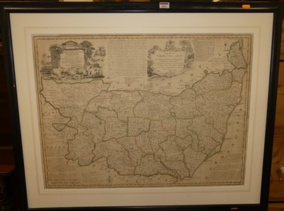 Lot 1021 - Emmanuel Bowen - Engraved and later...