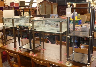 Lot 1285 - A collection of five contemporary burnished,...