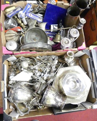 Lot 462 - Two boxes of miscellaneous items to include...