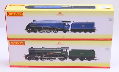Lot 595 - Two Hornby 00 gauge locos & tenders both DCC...