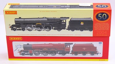Lot 614 - Two Hornby 00 gauge 4-6-2 Princess Royal class...