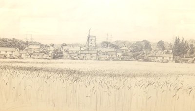 Lot 1054 - Nicholas Ward (b.1950) - View from across the...