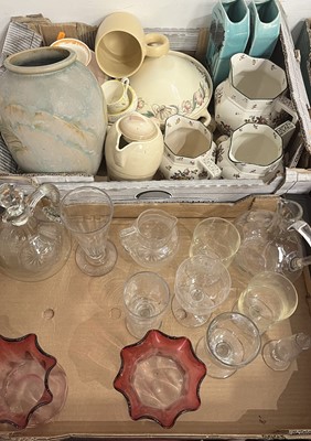 Lot 506 - A collection of ceramics and glass, to include...