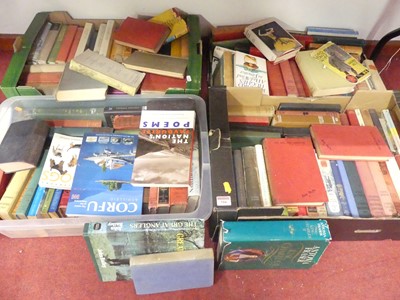 Lot 516 - Four boxes of various books, to include...