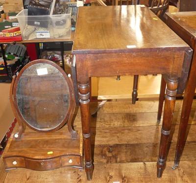 Lot 1305 - A Regency mahogany Pembroke table, raised on...