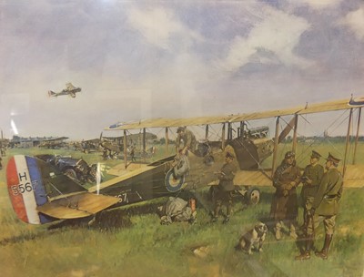 Lot 1071 - Terence Cuneo (1907-1996) - First Air Post,...