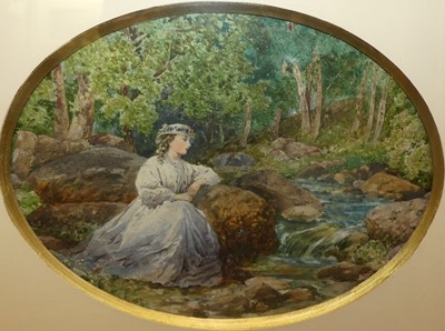 Lot 1104 - Edward Killingworth Johnson RWS (1825-1923) -...