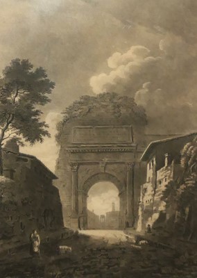 Lot 1106 - Assorted topographical prints and engravings,...