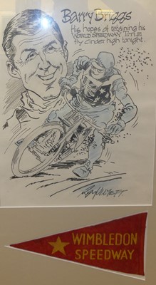 Lot 1108 - Roy Ullyett (1914-2001 - Barry Briggs the...